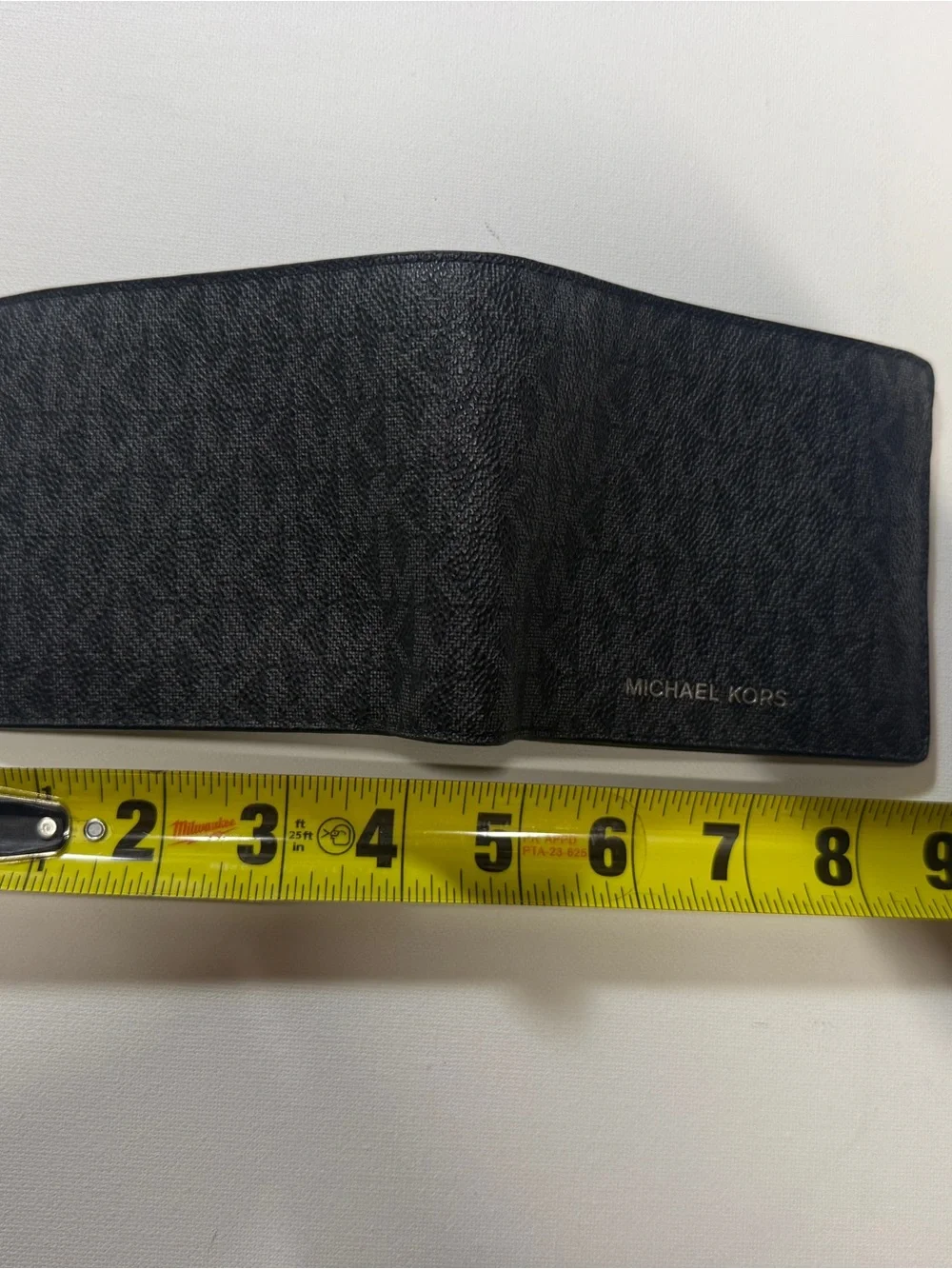 Michael Kors Black Logo-Print Men's Bifold Wallet